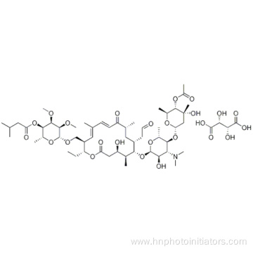 Tylosin 3-acetate 4B-(3-methylbutanoate) (2R,3R)-2,3-dihydroxybutanedioate CAS 63428-13-7